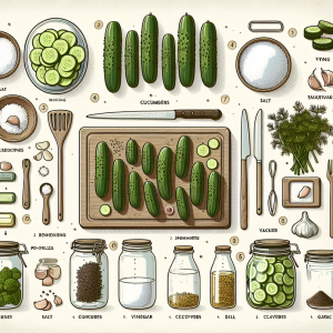 طرز تهیه خیارشور در منزل