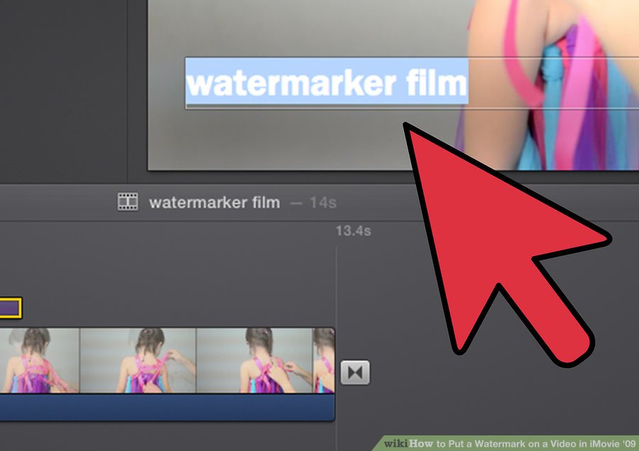 اضافه کردن واترمارک به فیلم با استفاده از iMovie '09