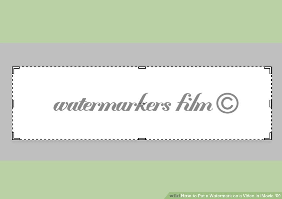 اضافه کردن واترمارک به فیلم با استفاده از iMovie '09