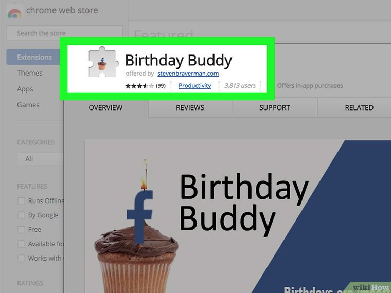 افزونه Birthday Buddy