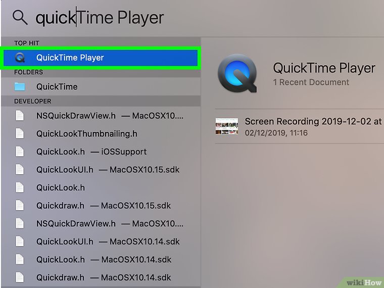 برنامه Quicktime Player 