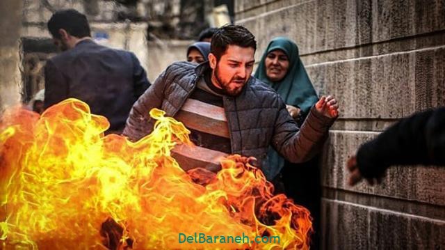 تصاویر پشت صحنه سریال دلدار (۱)