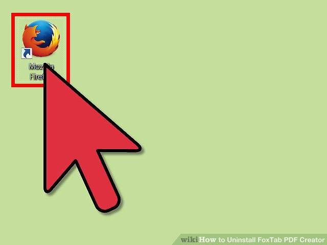 حذف FoxTab PDF Creator