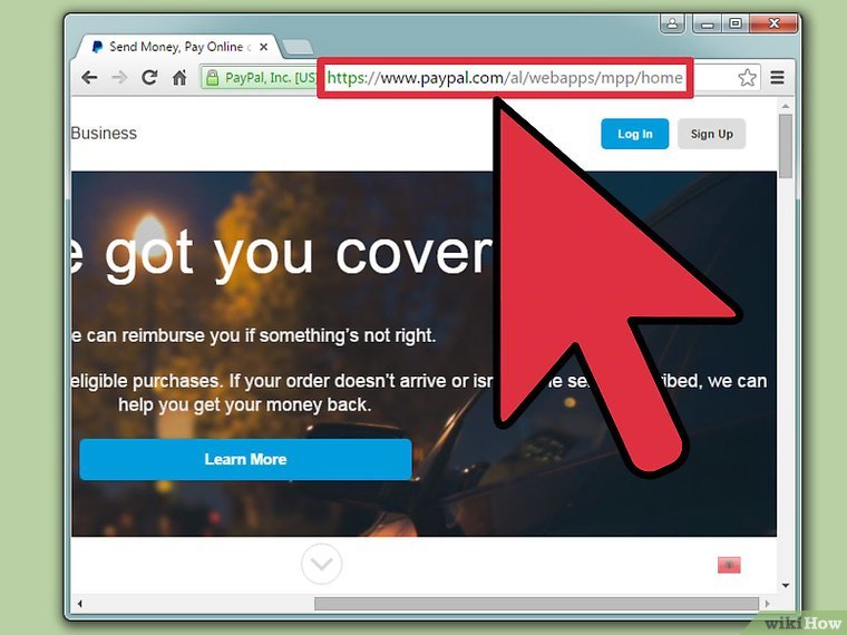 راه اندازی حساب پی پال