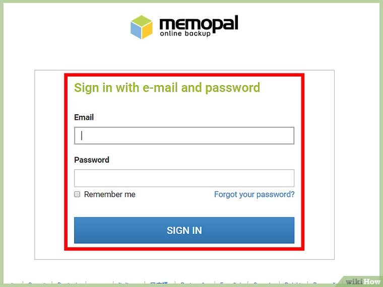 صفحه اصلی Memopal