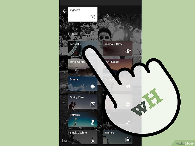 فیلتر Lens Blur