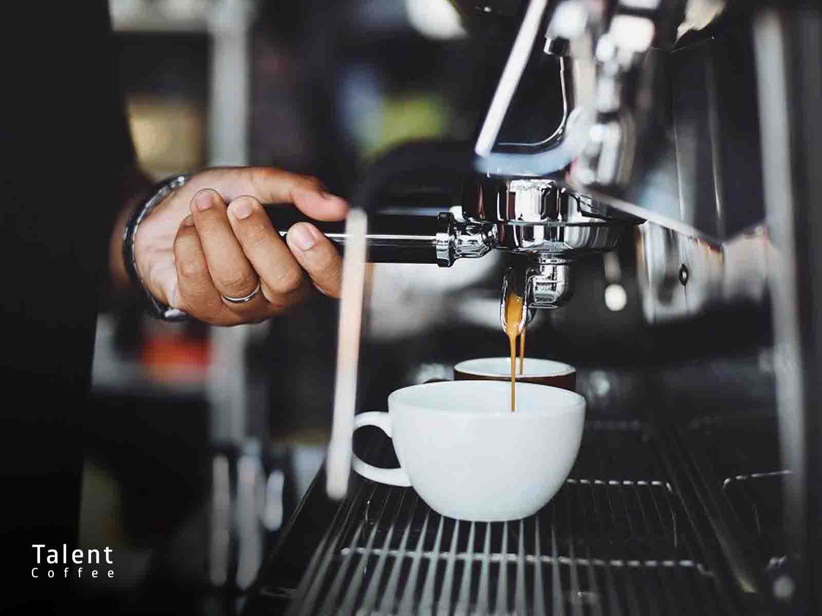 پری اینفیوژن در عصاره گیری قهوه اسپرسو