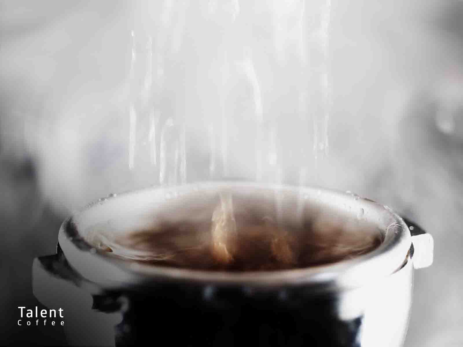 پری اینفیوژن در عصاره گیری قهوه اسپرسو