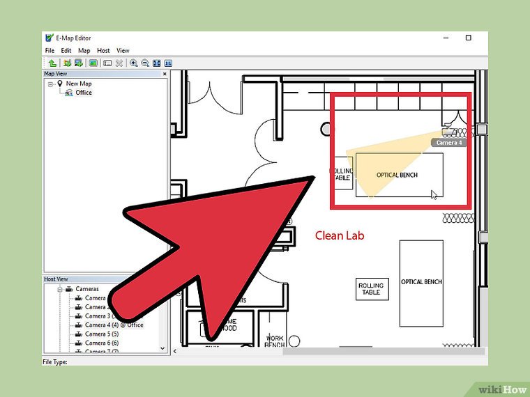 قرار دادن دوربین