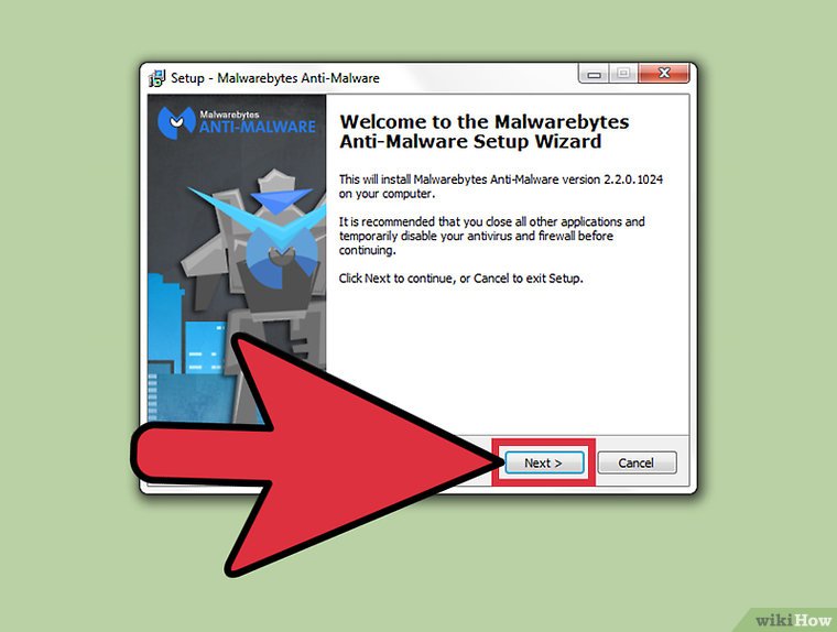 نصب Malwarebytes Anti‐Malware