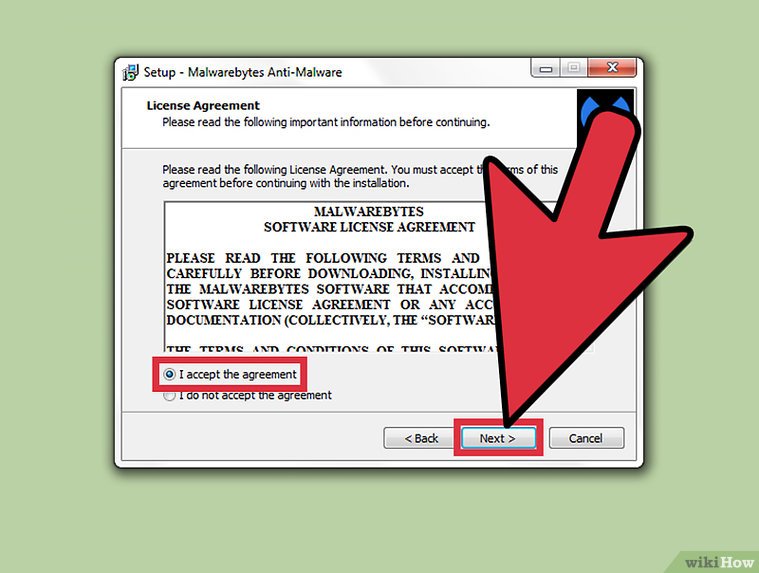 نصب Malwarebytes Anti‐Malware