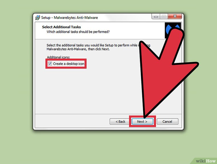 نصب Malwarebytes Anti‐Malware