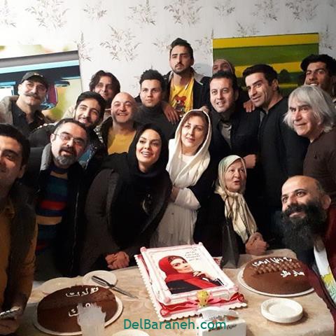 تولد سارا خوئینی ها پشت صحنه سریال آچمز