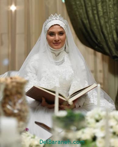 ساناز سعیدی پشت صحنه سریال بوی باران 