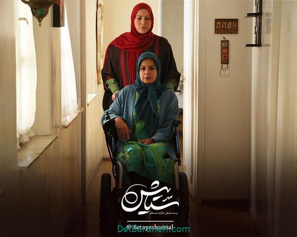 فریبا نادری و سیما تیرانداز در پشت صجنه ستایش 3