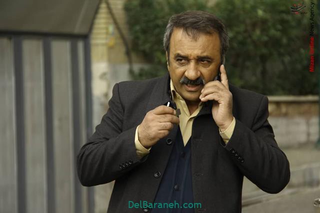 علی اوسیوند در پشت صحنه سریال سلام آقای مدیر