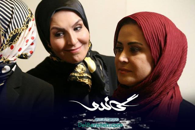 کمند امیر سلیمانی در پشت صحنه سریال گاندو کمند امیر سلیمانی در پشت صحنه سریال گاندو