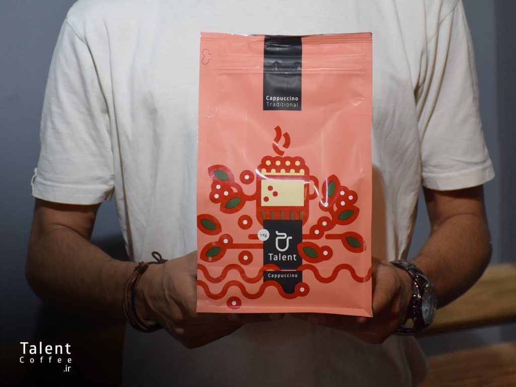 کاپوچینو قهوه تلنت