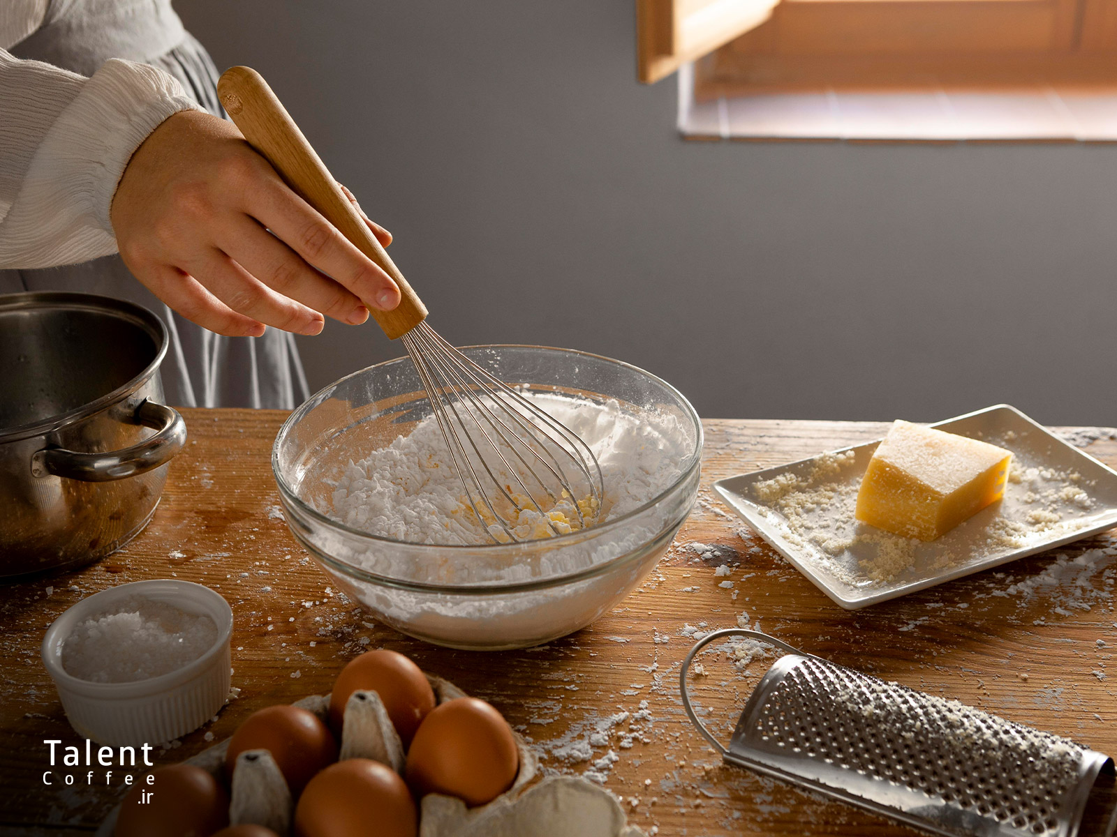 طرز تهیه کیک با قهوه دمی