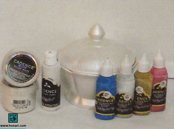 تزئین ظروف با پاستا های لایت و بنجوق بویا