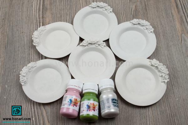 اموزش رنگ آمیزی زیرلیوانی پلی استر 