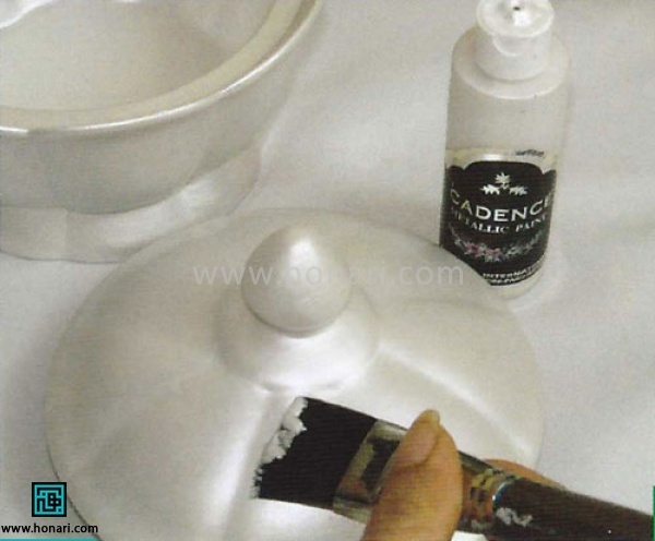 تزئین ظروف با پاستا های لایت و بنجوق بویا