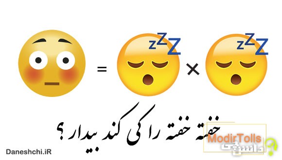 ضرب المثل خفته خفته را کی کند بیدار