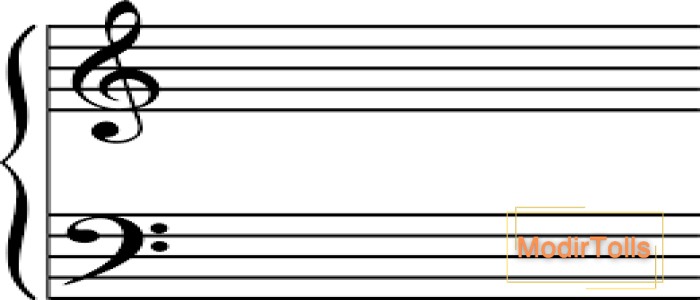 خطوط حامل در موسیقی