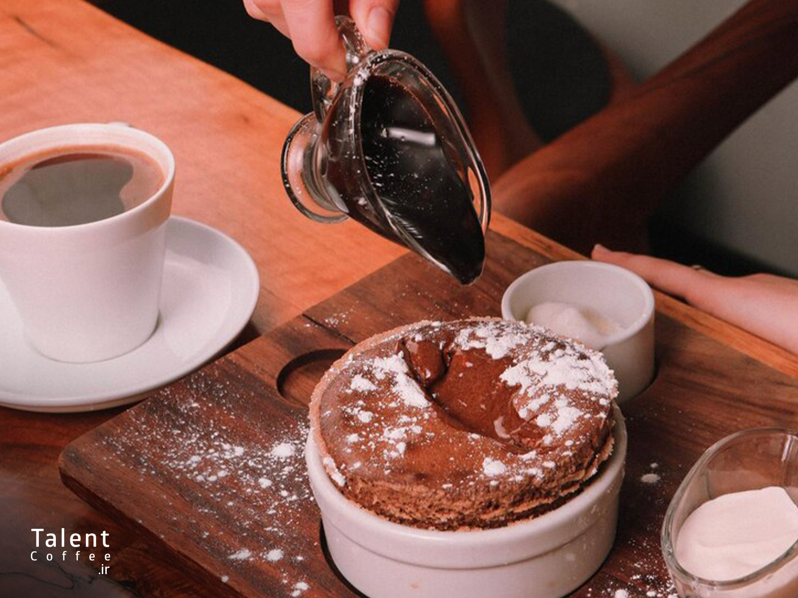 طرز تهیه کیک با قهوه دمی