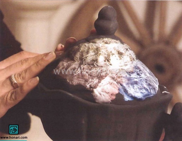  درست کردن شکلات خوری 