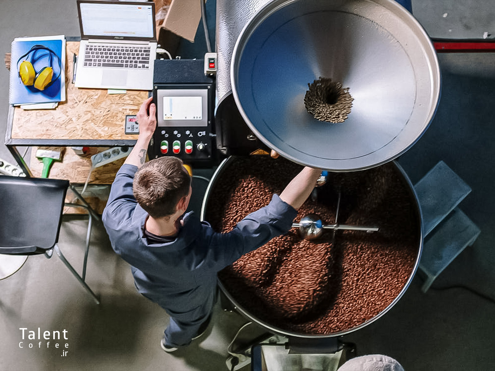 تاریخچه برشتهکاری قهوه