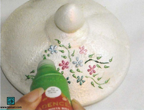 تزئین ظروف با پاستا های لایت و بنجوق بویا