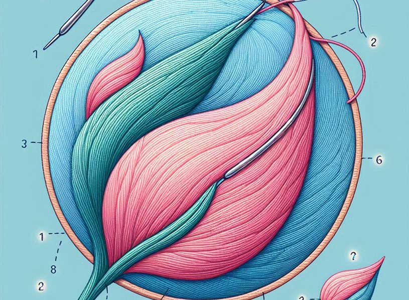 توپر دوزی در گلدوزی: راهنمای جامع آموزش و تسلط