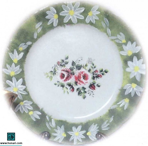 آموزش استفاده از ترانسفر روی ظروف چینی