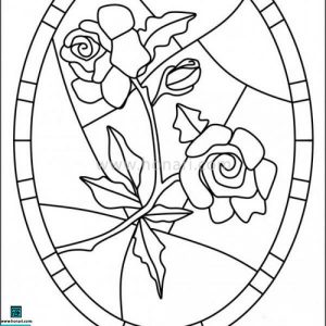  طرح نقاشی گل رز