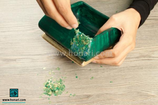 اموزش شکلات خوری گرانیت پودر