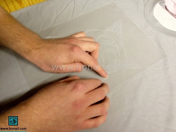 آموزش چاپ روی تی شرت