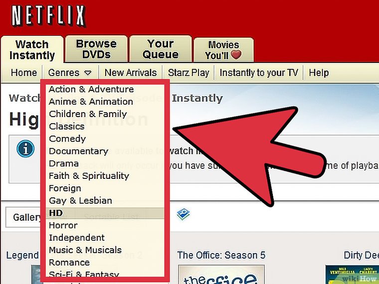 نحوه رای دادن به فیلم ها در Netflix