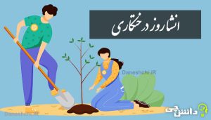 انشا در مورد درختکاری روز کاشتن نهال