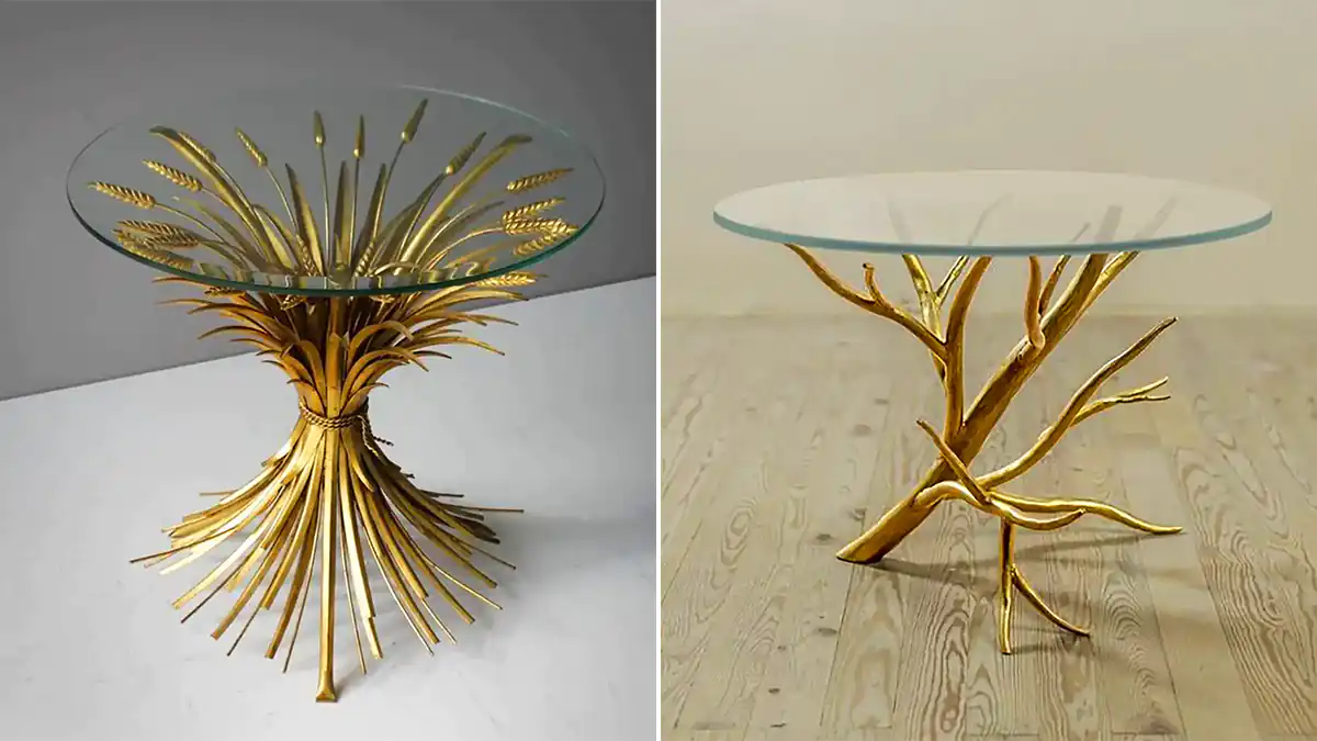 عسلی ترند پایه طلایی