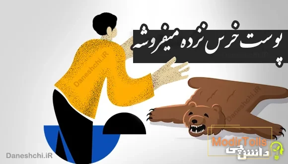 پوست خرس نزده میفروشه