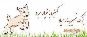 بزک نمیر بهار میاد کمبزه با خیار میاد