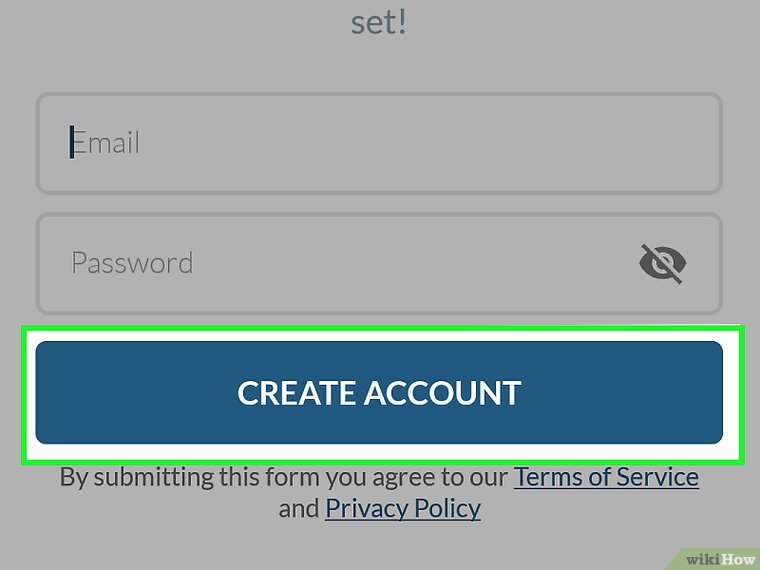 CREATE ACCOUNT