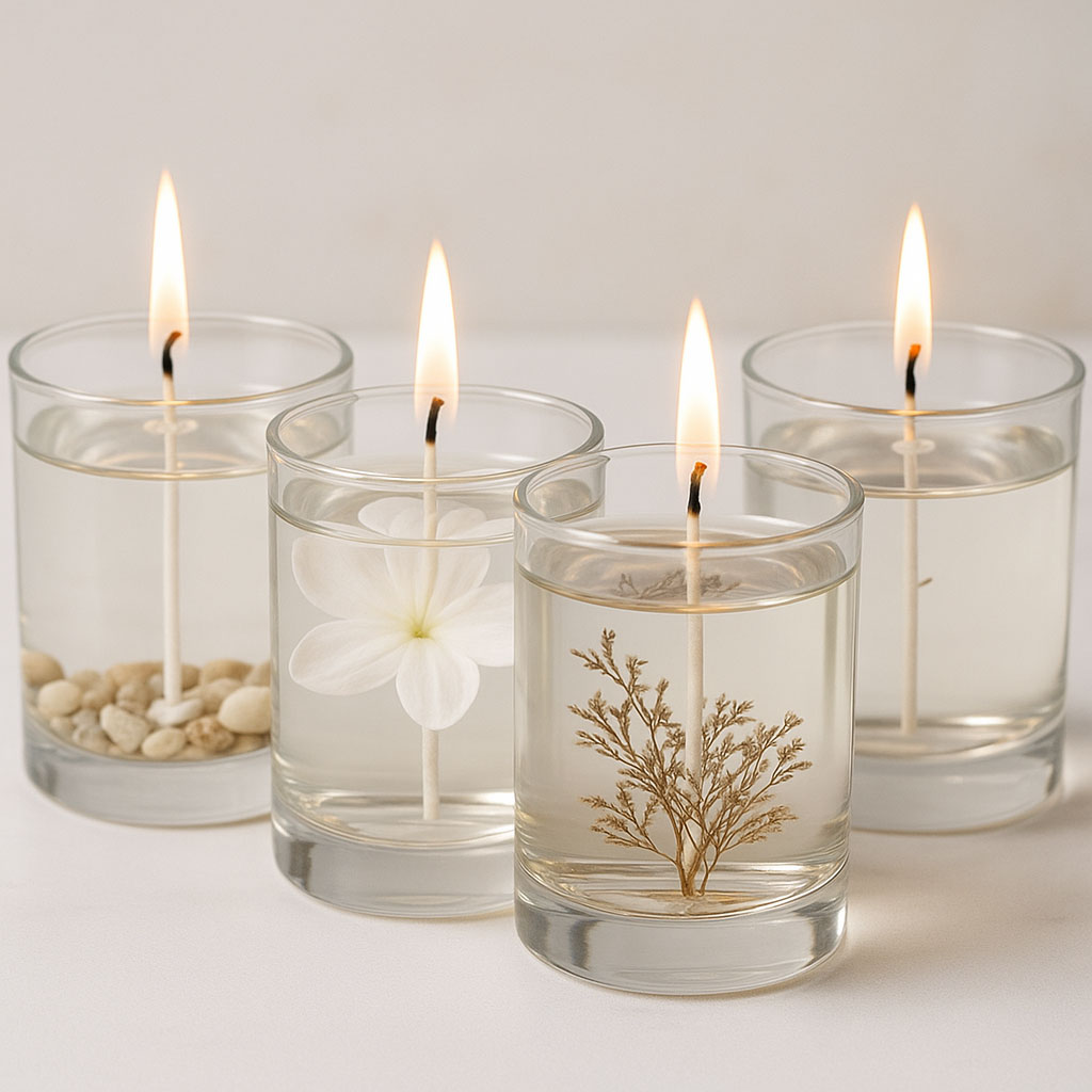 شمع سازی با پارافین مایع