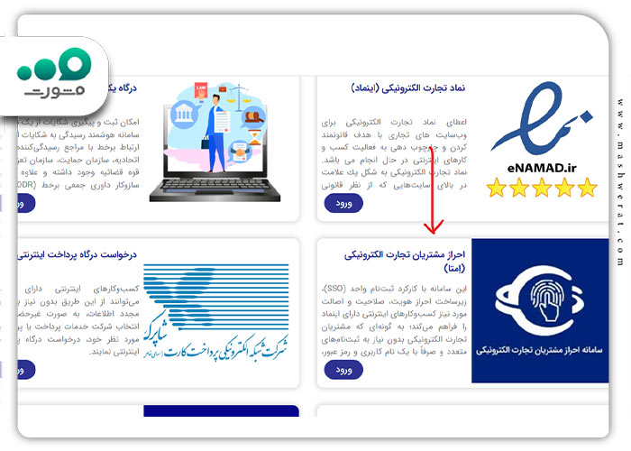 مرحله آخر ثبت نام در سامانه امتا ecsw.ir