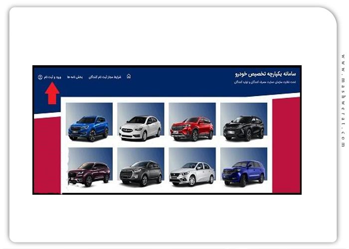 گام دوم ورود به سامانه یکپارچه فروش خودرو