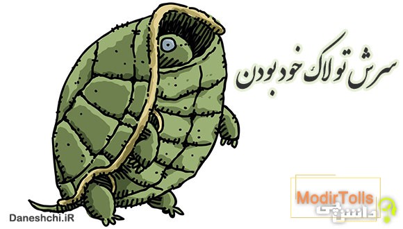 سرش تو لاک خود بودن
