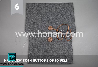 آموزش کیف تبلت نمدی 6