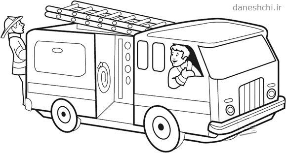 نقاشی درمورد آتش نشانان