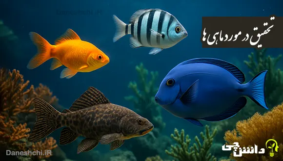 تحقیق در مورد ماهی ها و غذایشان